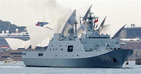 Australia Tracks Chinese Warship Headed Toward Us Australia War Games