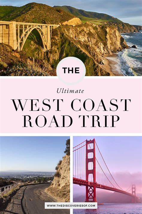 Ultimate West Coast Usa Road Trip Itinerary And Map North America
