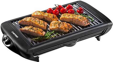 Chefman Electric Smokeless Indoor Grill Xl Non Stick Cooking Surface W