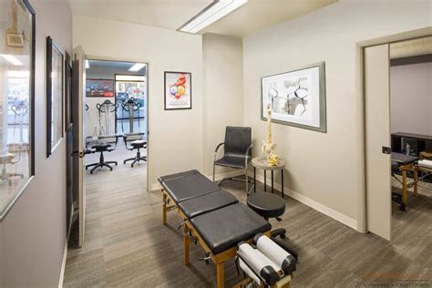 chiropractic adjusting room officedesign design by crossfields chiropractor office design