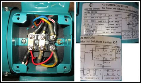 How To Wire Single Phase Ac Motor With Capacitor Webmotor Org