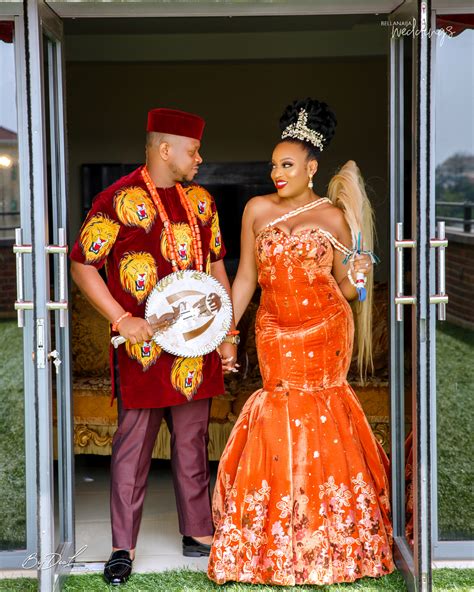 Amaka And Ugo Are Traditionally Hitched See Lifeontheforsterlane