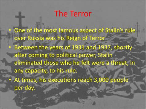 Ppt Stalin’s Reign Of Terror Powerpoint Presentation Free Download Id 2068922