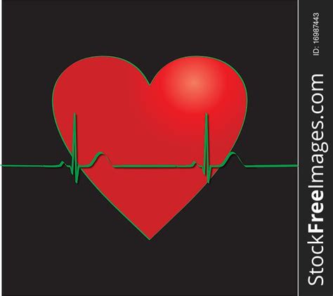 Heart Electrocardiogram Free Stock Photos Stockfreeimages
