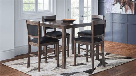 Greyson Heights 5 Piece Counter Height Dining Set By Jofran Furniture