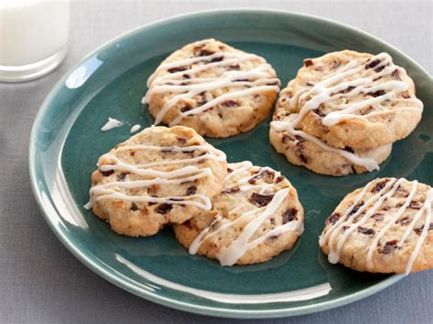 + 27 27 more images. Dried Cherry and Almond Cookies with Vanilla Icing Recipe | Giada De Laurentiis | Food Network