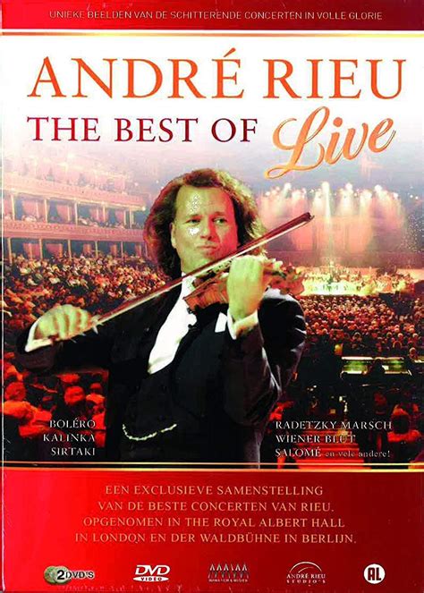 Andre Rieu The Best Of Live 2 Dvd Import Amazonfr Johann Strauss Orch Rieu Dvd Et Blu Ray