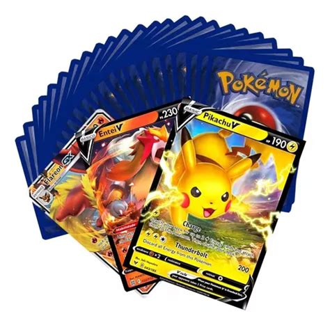 Kit Lote Pokemon Cards V Ex Ou Gx Garantido Parcelamento Sem Juros