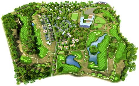 3d Golf Course Renderings And Visualization Panoram Cgi