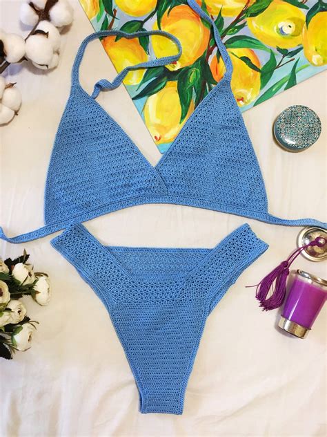 Crochet Swimsuit Crochet Swimwear Crochet Bikini Crochet Etsy