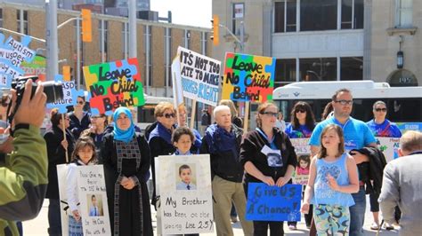 Parents Hold Kitchener Protest Over Ontario Govt Changes To Autism
