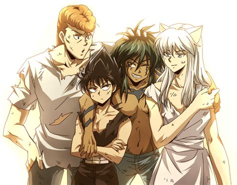 Post 815637 Hiei Kazumakuwabara Kurama Yuyuhakusho Yusukeurameshi