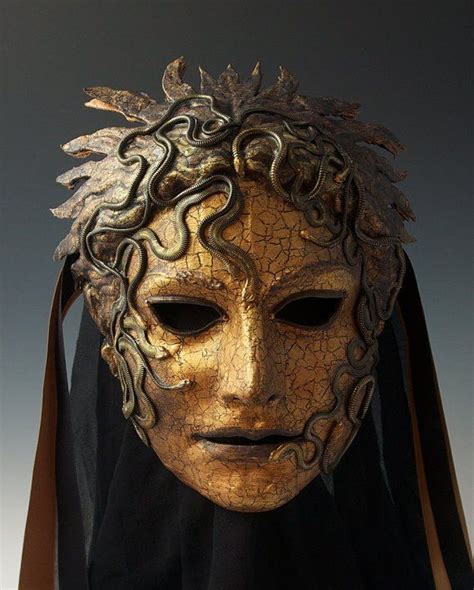 Snake Mask Masks Art Medusa Mask