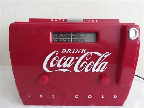 coca cola am fm radio met cassetterecorder polypropyleen catawiki