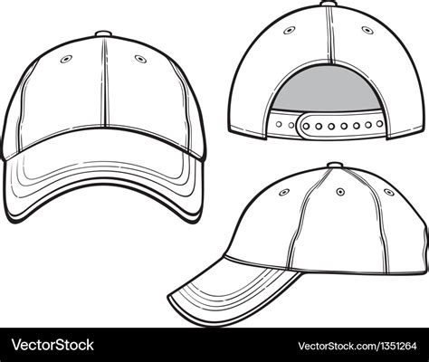 Baseball Cap Template Illustrator