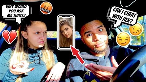Asking My Girlfriend Permission To Cheat Too See How She Reacts Bad Idea 💔 Youtube