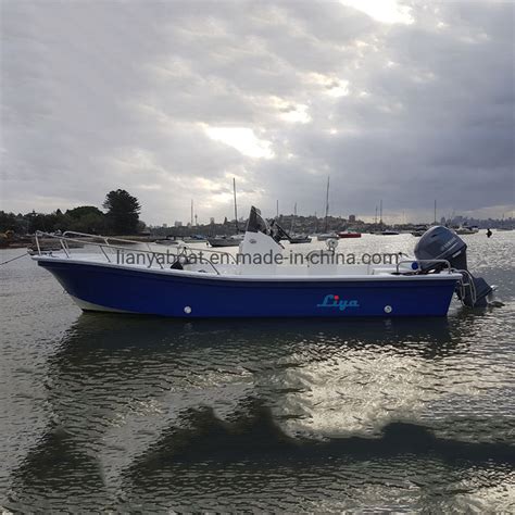 Liya 19FT Offshore Fishing Fiberglass Boat Panga Passenger China