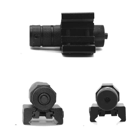 Mini Red Dot Laser Sight For Pistol Adjustable 11 20mm Picatinny Rail