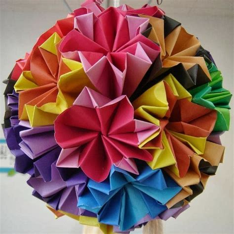 Origami Bolas De Origami Arte De Origami Origami Modular