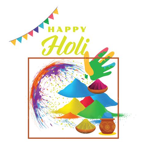 Happy Holi Poster Vector Art Png Happy Holi Card Design Happy Holi