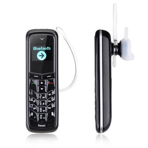 Memteq Wireless Earphone Mini Thumb Bluetooth Mobile Cell Phone Shape