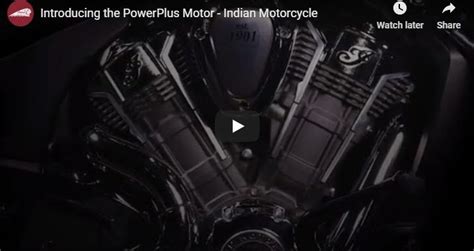 Introducing The Powerplus Motor Indian Motorcycle Video