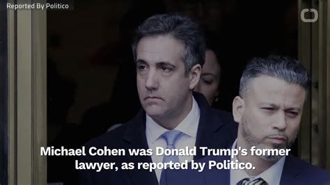 Michael Cohen Will Testify To Congress Video Dailymotion