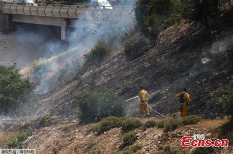 fires rage across israel amid heat wave