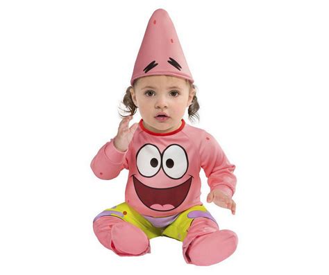 Rubies Infant Size 12 18m Spongebob Squarepants Patrick Star Costume