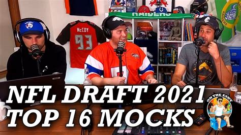 Pre Nfl Draft 2021 Nfl Mock Drafts On The Esky Youtube