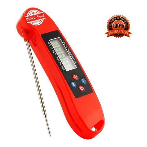Qliver Electronic Digital Bbq Meat Thermometer Instant And Accurate