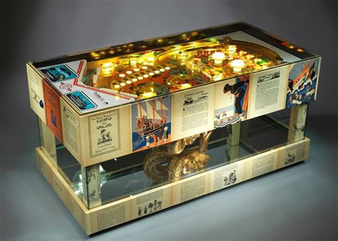 We used a circular saw for that cut; Turning playfields into coffee tables | Pavlov Pinball