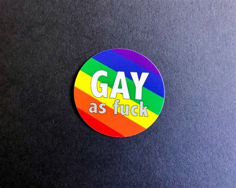 Gay Af Sticker Pride Sticker 175 Inch Sticker Vinyl Etsy