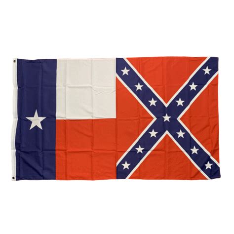 Texas Rebel Flag 3 X 5 Ft Standard