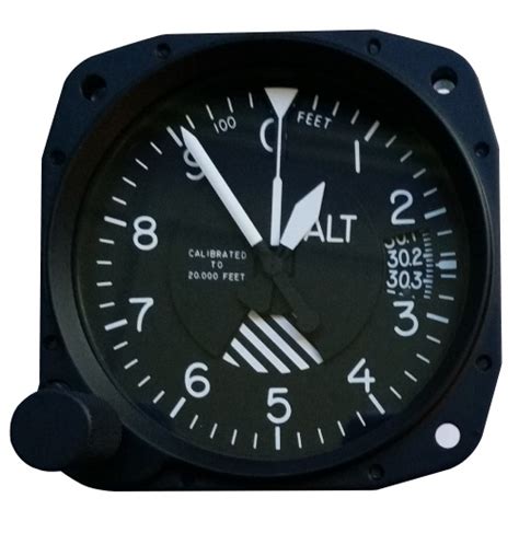 United 3 Inch 3 Pointer Altimeters Aircraft Spruce