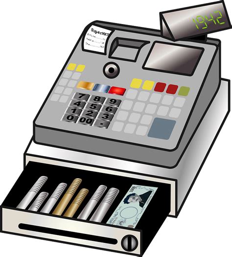 Cartoon Cash Register Png Vector Psd And Clipart With Clip Art Library