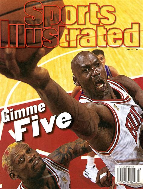 Chicago Bulls Michael Jordan 1997 Nba Finals Sports Illustrated Cover