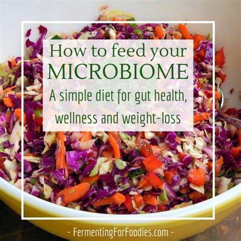 Feed Your Microbiome A Simple Healthy Gut Diet Microbiome Diet