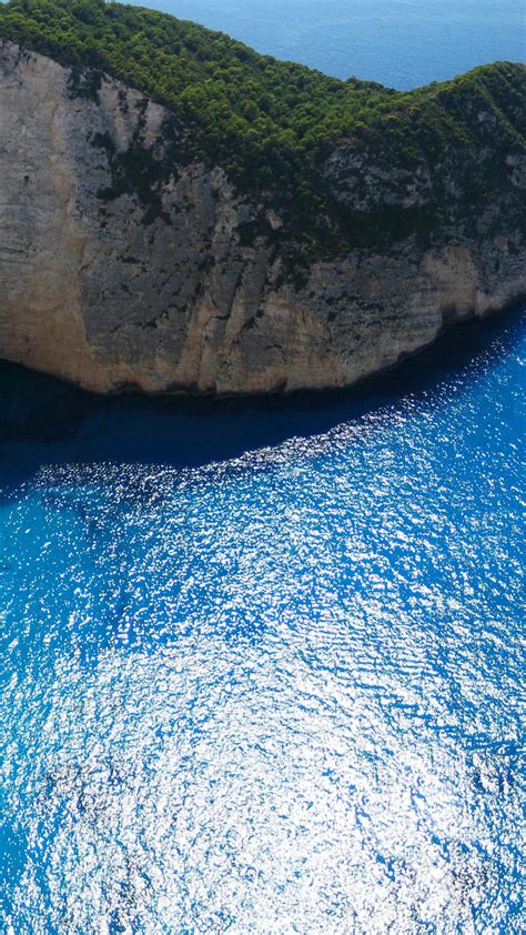 Landscape Sea Blue Wallpapersc Smartphone