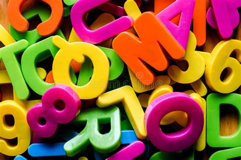 Colorful Letters Of The Alphabet Stock Image Image Of Read Concept 87848877
