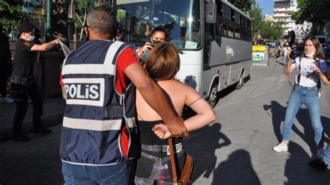 Turkish police Eskişehir s first planned Pride march detain 20
