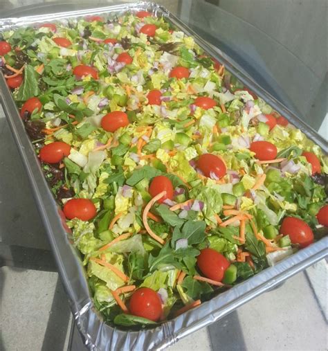 House Garden Salad Sunshines Catering Service And Event Planning West