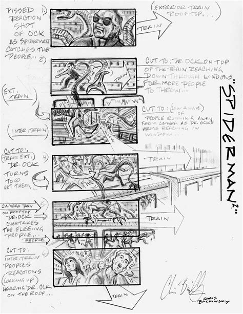 Awesome Spider Man 2 Storyboard Storyboard Storyboard Drawing