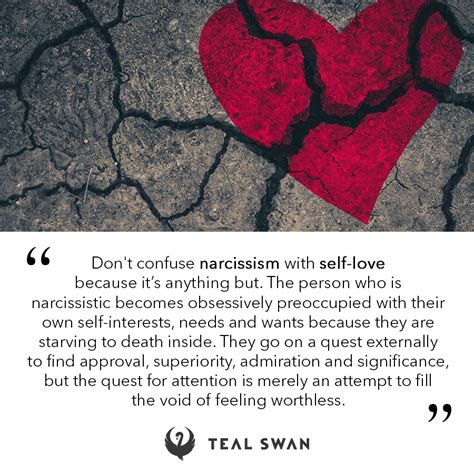 Narcissism VS Self Love Quotes Teal Swan
