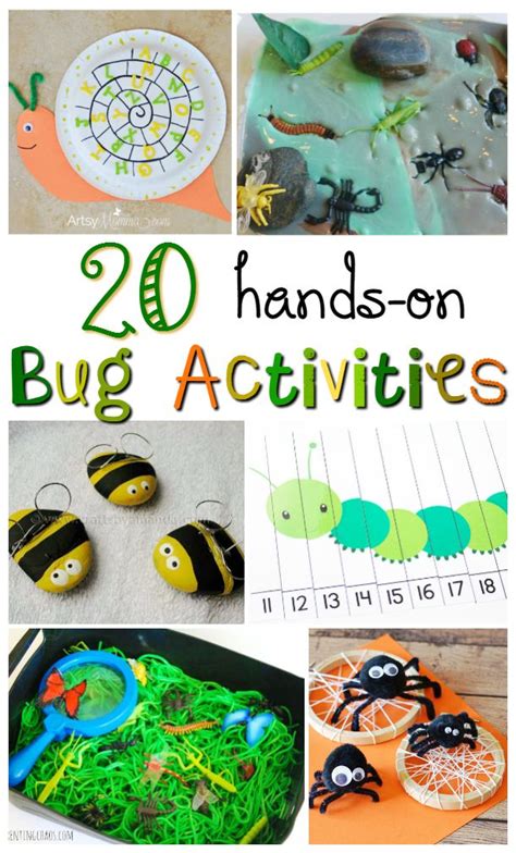 Awesome Hands On Bug Activities For Kids So Many Fun Crafts And