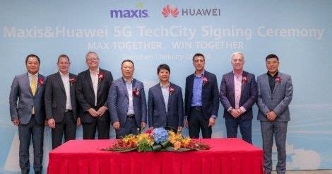 Maxis And Huawei Collaborate On Malaysias First Techcity Huawei