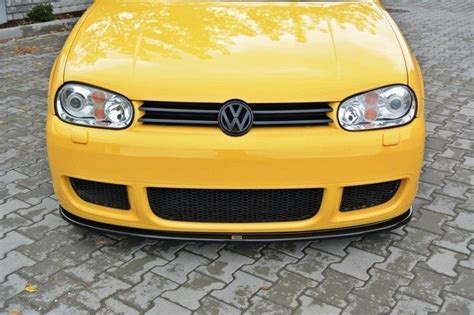 Front Splitter Vw Golf Iv R32 Carbon Look Our Offer Volkswagen