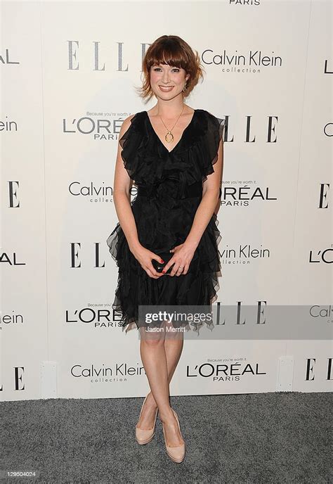 Actress Ellie Kemper Arrives At Elles 18th Annual Women In Hollywood