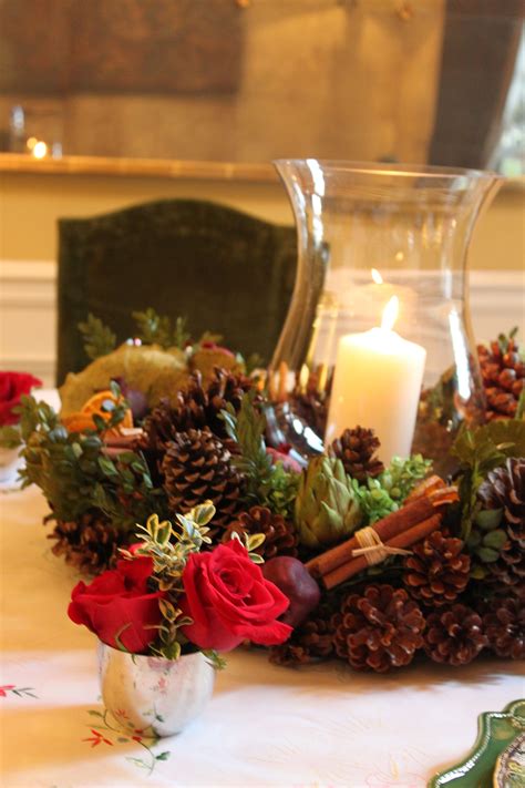 From The Door To Your Table Wreaths Also Make Beautiful Centerpieces
