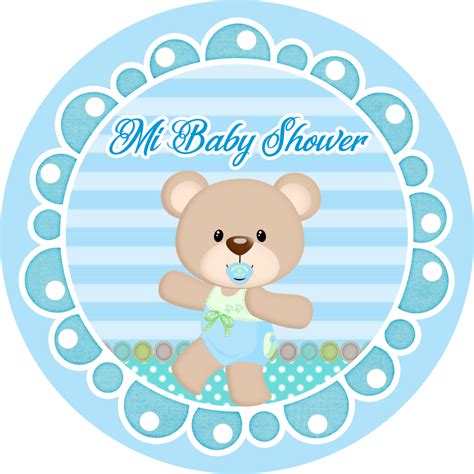 Kit Para Imprimir Gratis Baby Shower Niño